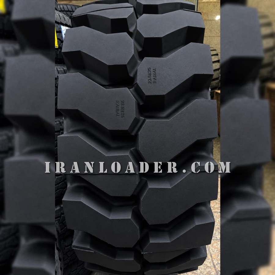 لاستیک لودر تیوبلس سیمی گل L5 تکینگ 25-23.5 TECHKING